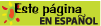 Este pagina En Espanol